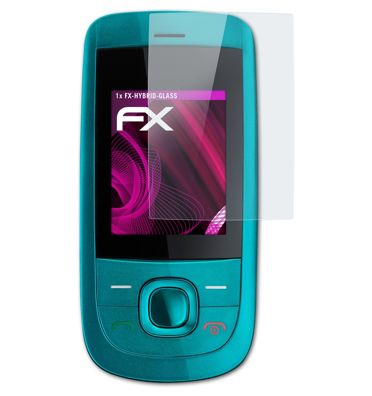 Schutzglas(für FX-Hybrid-Glass ATFOLIX Slide) 2220 Nokia