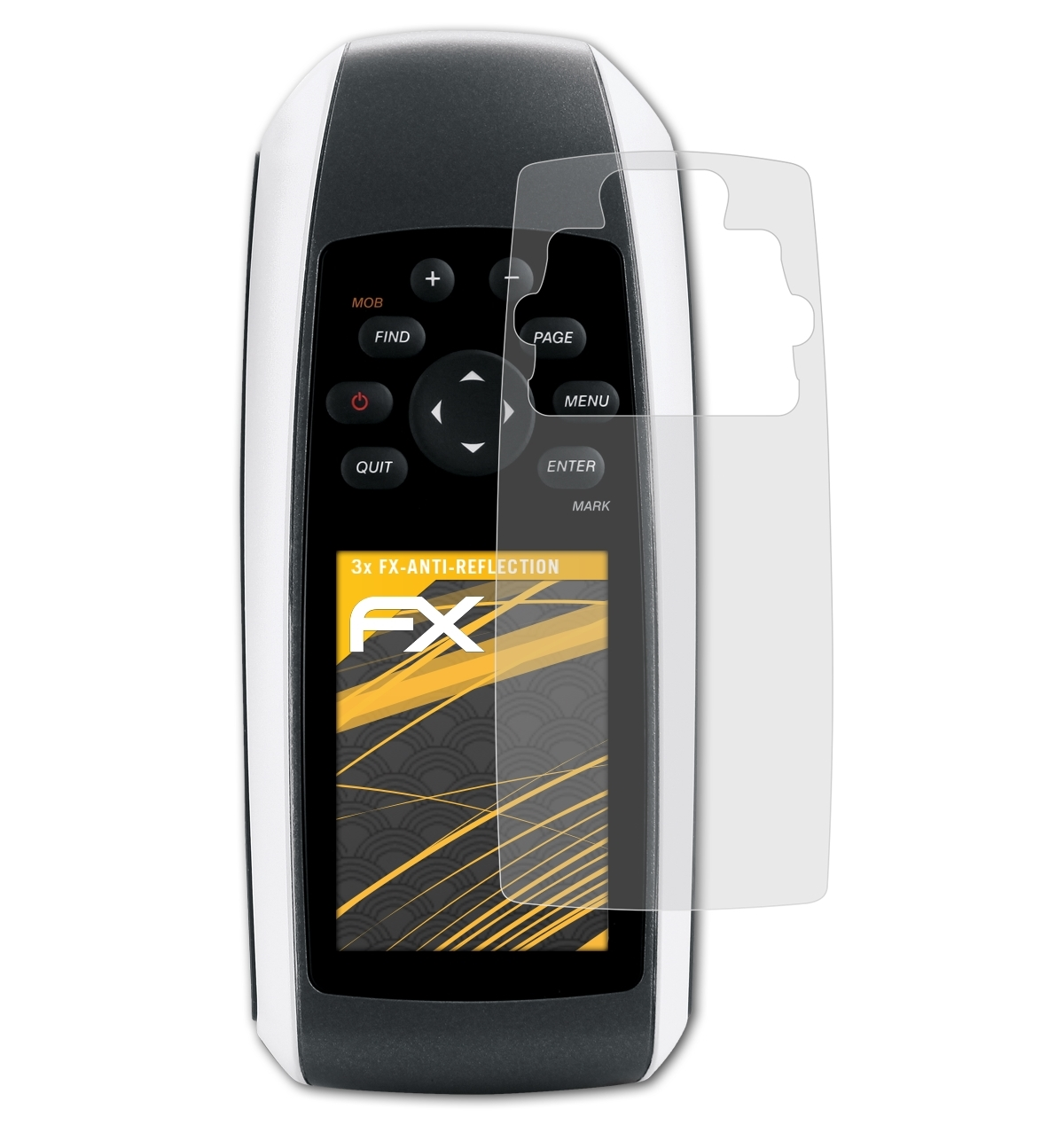 ATFOLIX 3x GPSMap FX-Antireflex Garmin 78s) Displayschutz(für