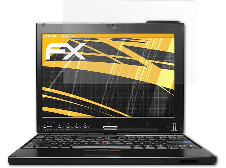 ATFOLIX 2x FX-Antireflex Displayschutz(für Lenovo ThinkPad X201)