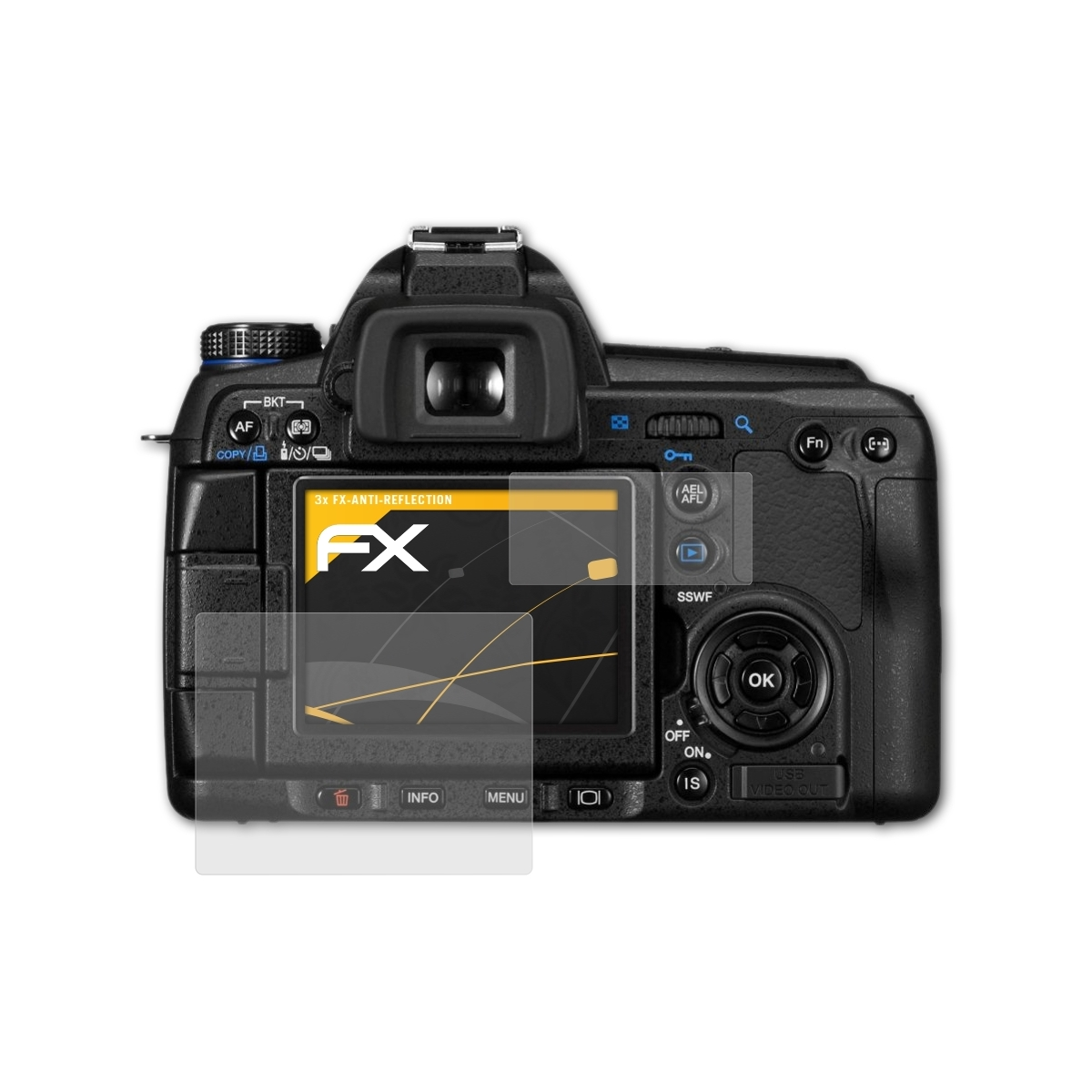 FX-Antireflex Olympus ATFOLIX Displayschutz(für 3x E-30)