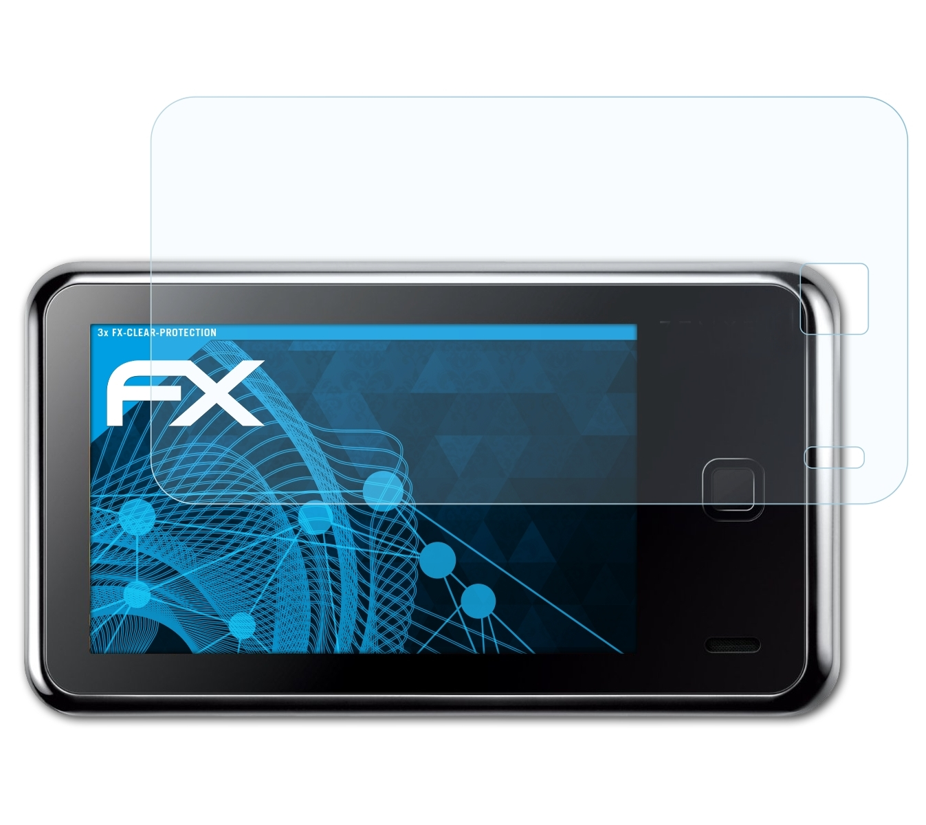 ATFOLIX 3x FX-Clear Displayschutz(für ZEN X-Fi2) Creative