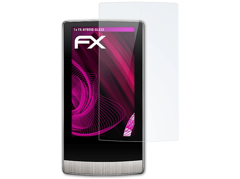 ATFOLIX FX-Hybrid-Glass Schutzglas(für Cowon J3)