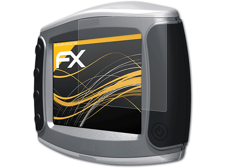 ATFOLIX 3x FX-Antireflex Displayschutz(für Garmin Zumo 550)