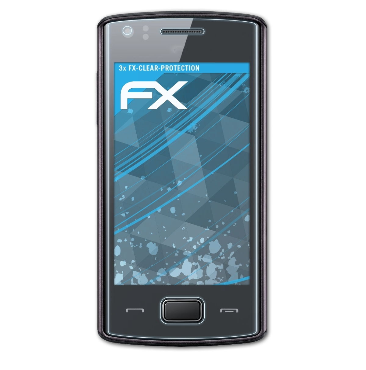 ATFOLIX 3x FX-Clear Displayschutz(für (GT-S5780)) 578 Wave Samsung