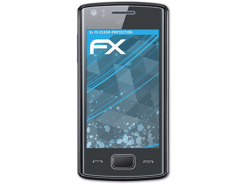 ATFOLIX 3x FX-Clear Displayschutz(für (GT-S5780)) 578 Wave Samsung