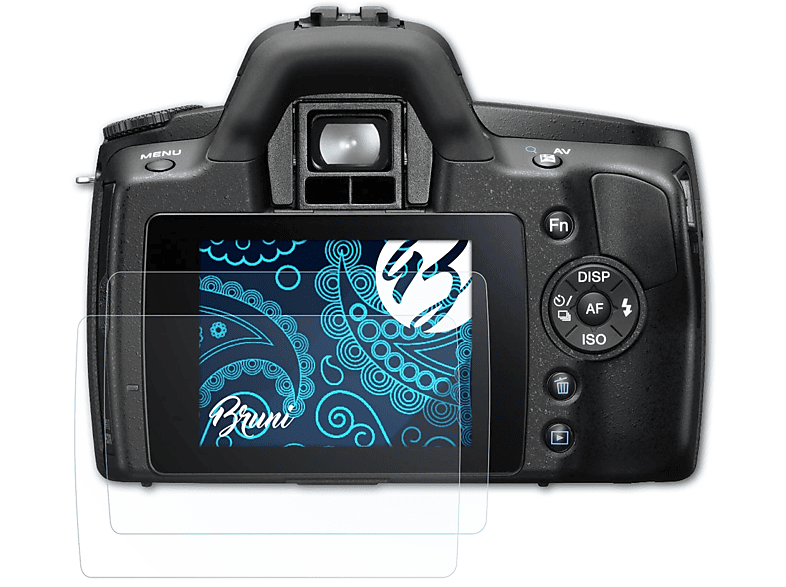 2x a290 (DSLR-A290)) Alpha Schutzfolie(für Basics-Clear Sony BRUNI