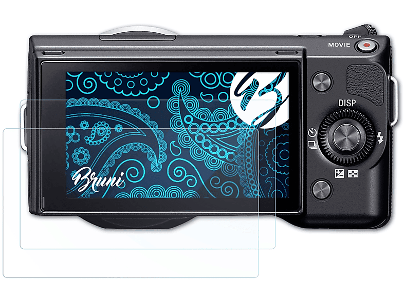 Sony Schutzfolie(für NEX-5) BRUNI 2x Basics-Clear