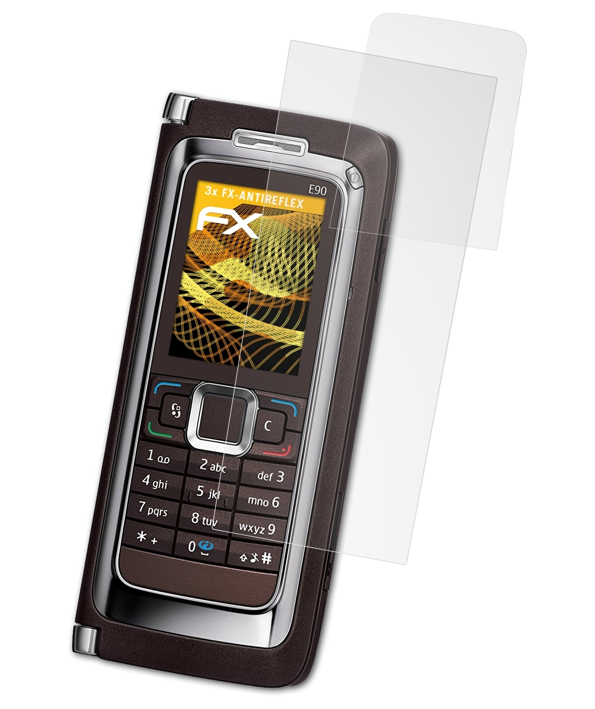 3x Communicator) E90 Nokia FX-Antireflex Displayschutz(für ATFOLIX