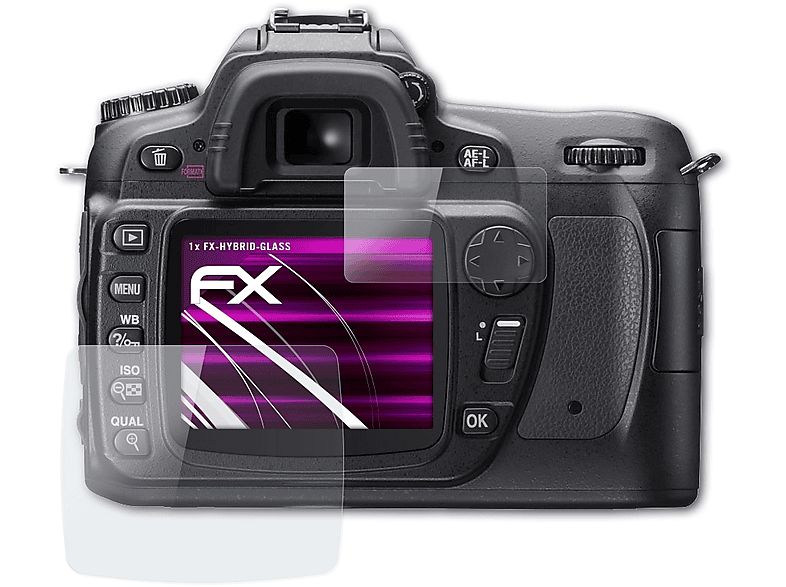 Nikon FX-Hybrid-Glass Schutzglas(für D80) ATFOLIX