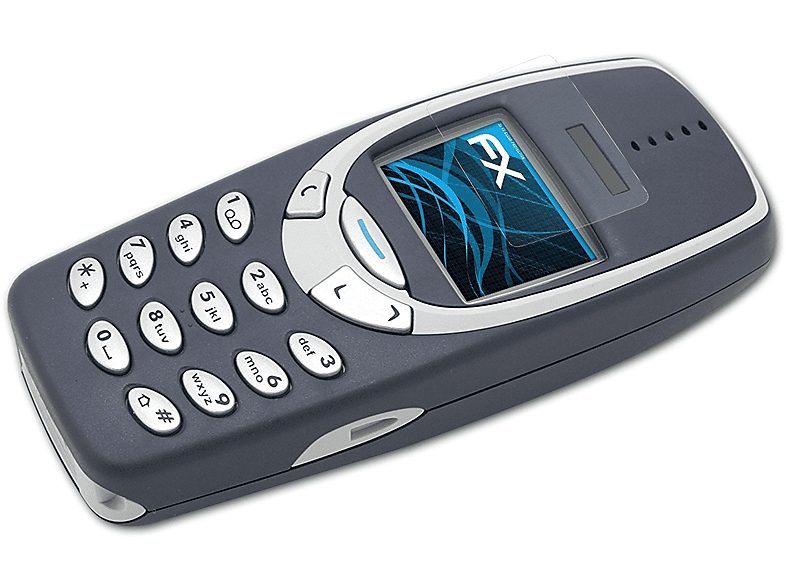 3310) Nokia FX-Clear 3x ATFOLIX Displayschutz(für