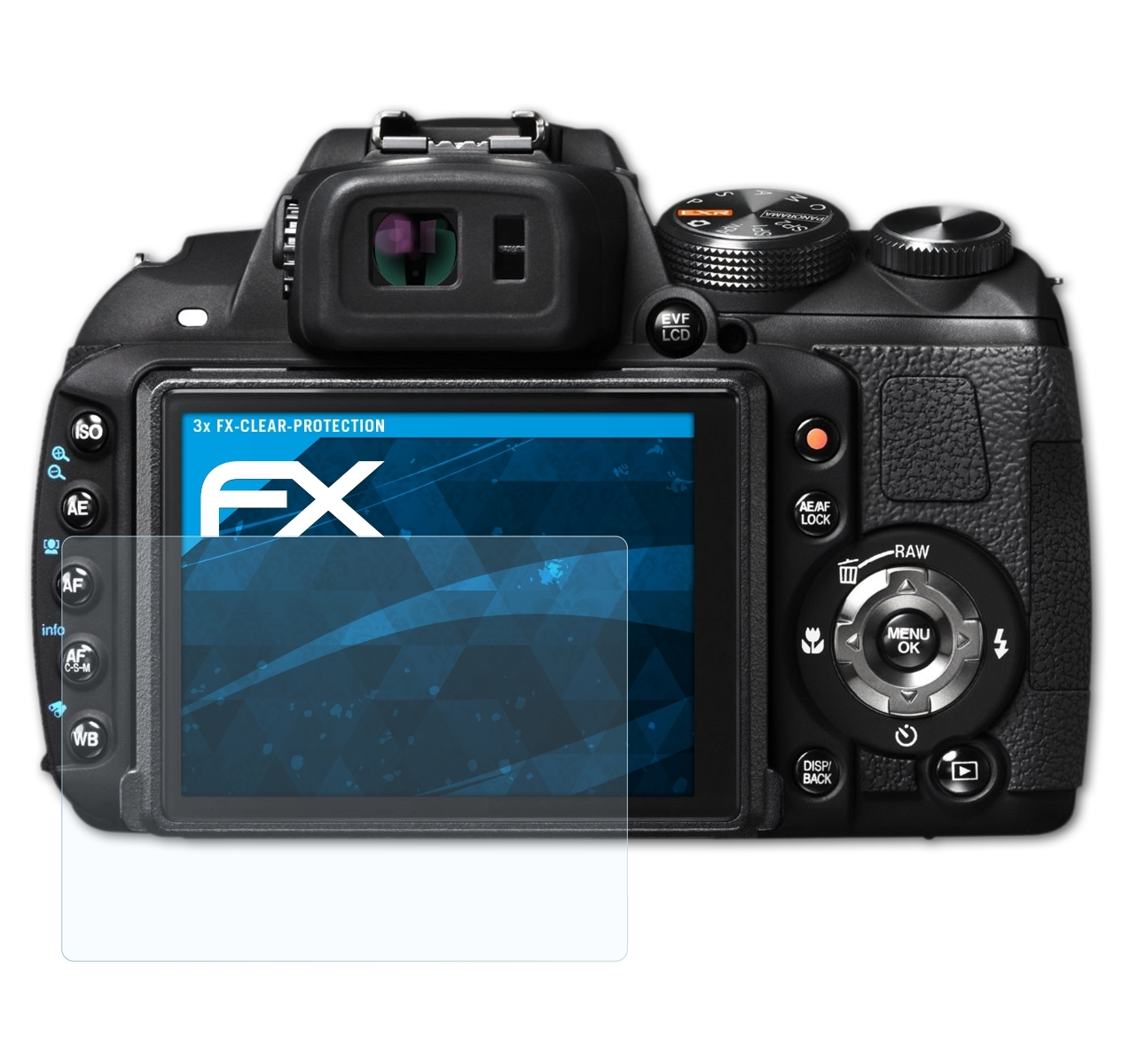 ATFOLIX 3x FX-Clear Displayschutz(für Fujifilm FinePix HS20EXR)