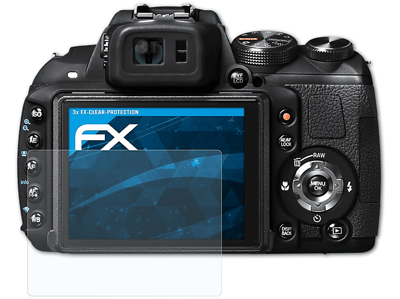 FinePix FX-Clear Displayschutz(für HS20EXR) 3x Fujifilm ATFOLIX