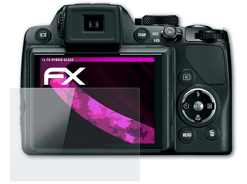 Coolpix Nikon P100) Schutzglas(für FX-Hybrid-Glass ATFOLIX