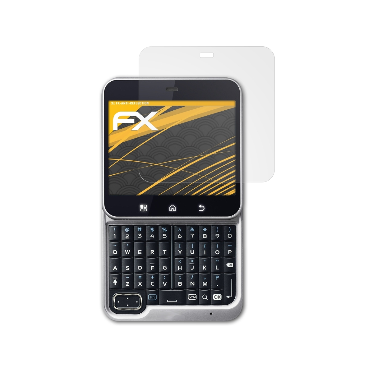 ATFOLIX Motorola 3x FX-Antireflex Flipout) Displayschutz(für