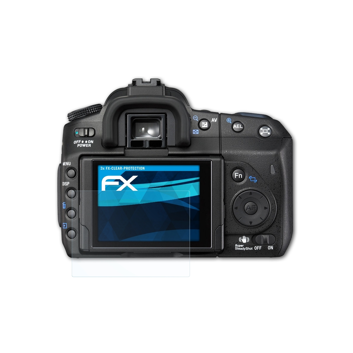 FX-Clear (DSLR-A300)) Alpha ATFOLIX Sony a300 Displayschutz(für 3x