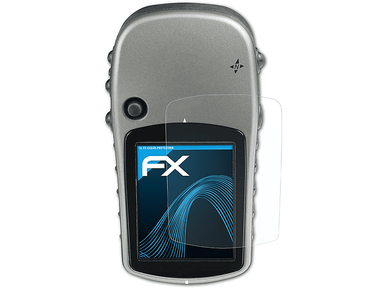 ATFOLIX 3x FX-Clear Displayschutz(für Garmin Etrex Vista HCx)