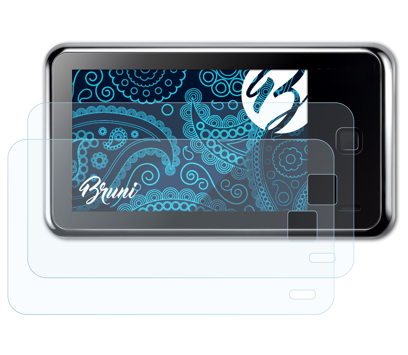 Creative Basics-Clear ZEN 2x BRUNI X-Fi2) Schutzfolie(für