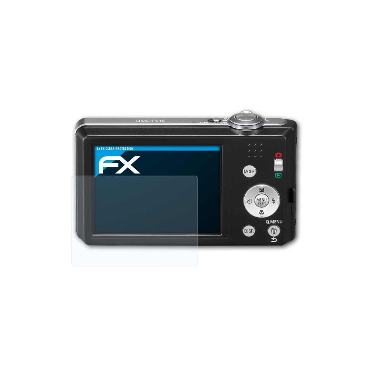 Lumix FX-Clear Panasonic Displayschutz(für 3x DMC-FS16) ATFOLIX