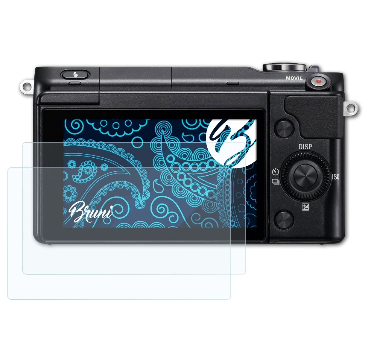 Sony Schutzfolie(für NEX-3) BRUNI Basics-Clear 2x