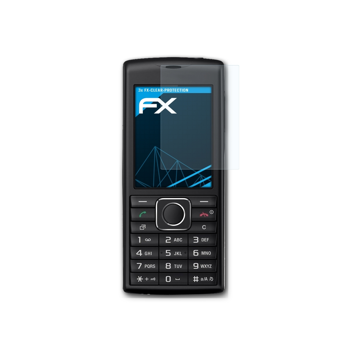 ATFOLIX 3x FX-Clear Displayschutz(für Cedar) Sony-Ericsson