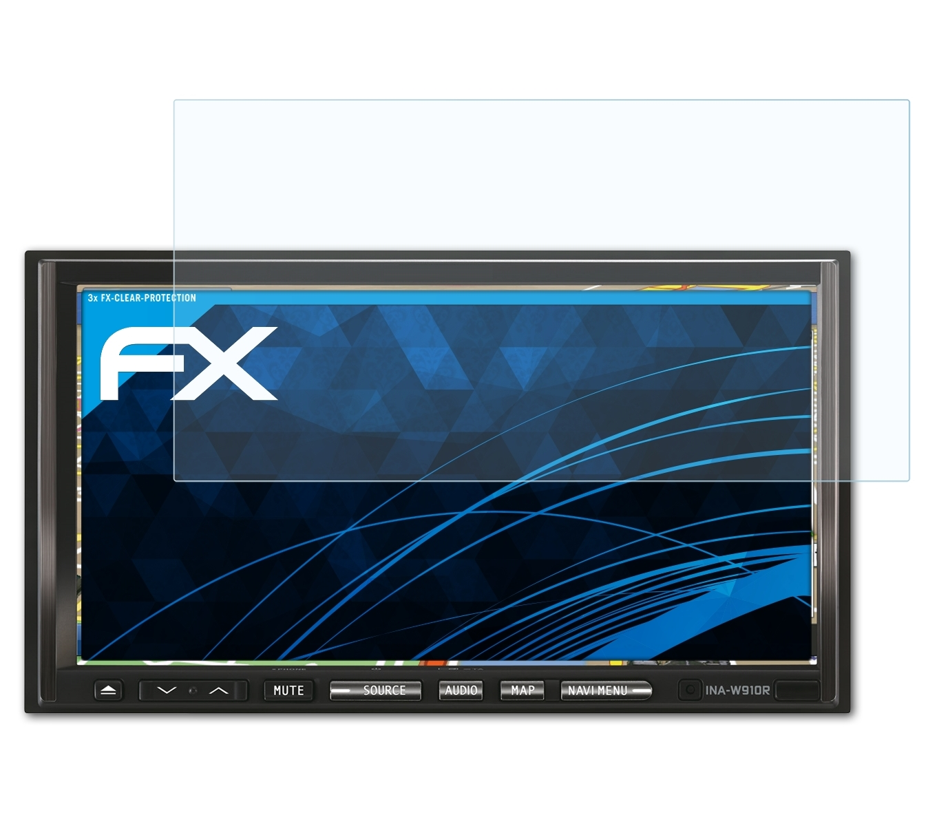 ATFOLIX FX-Clear Alpine Displayschutz(für INA-W910R) 3x
