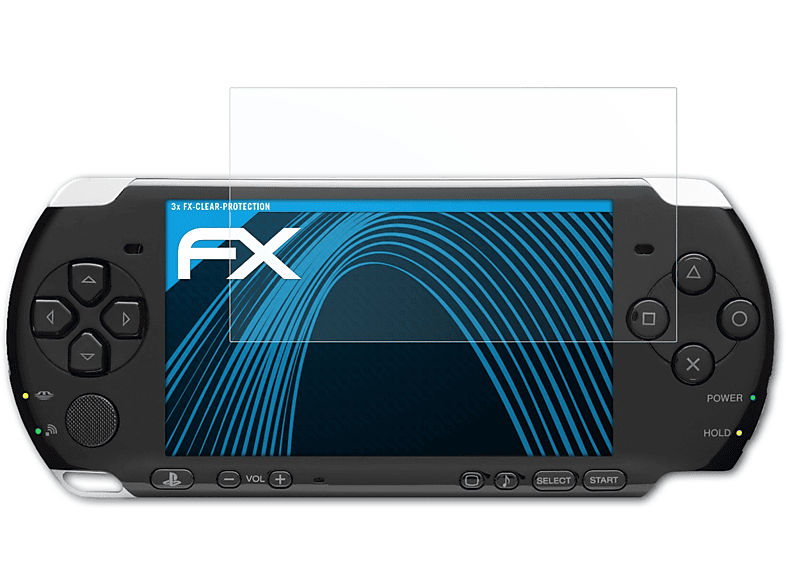 ATFOLIX PSP-3004) FX-Clear 3x Displayschutz(für Sony