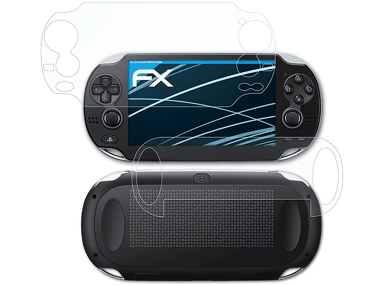 ATFOLIX 3x Displayschutz(für Sony FX-Clear Vita) PlayStation