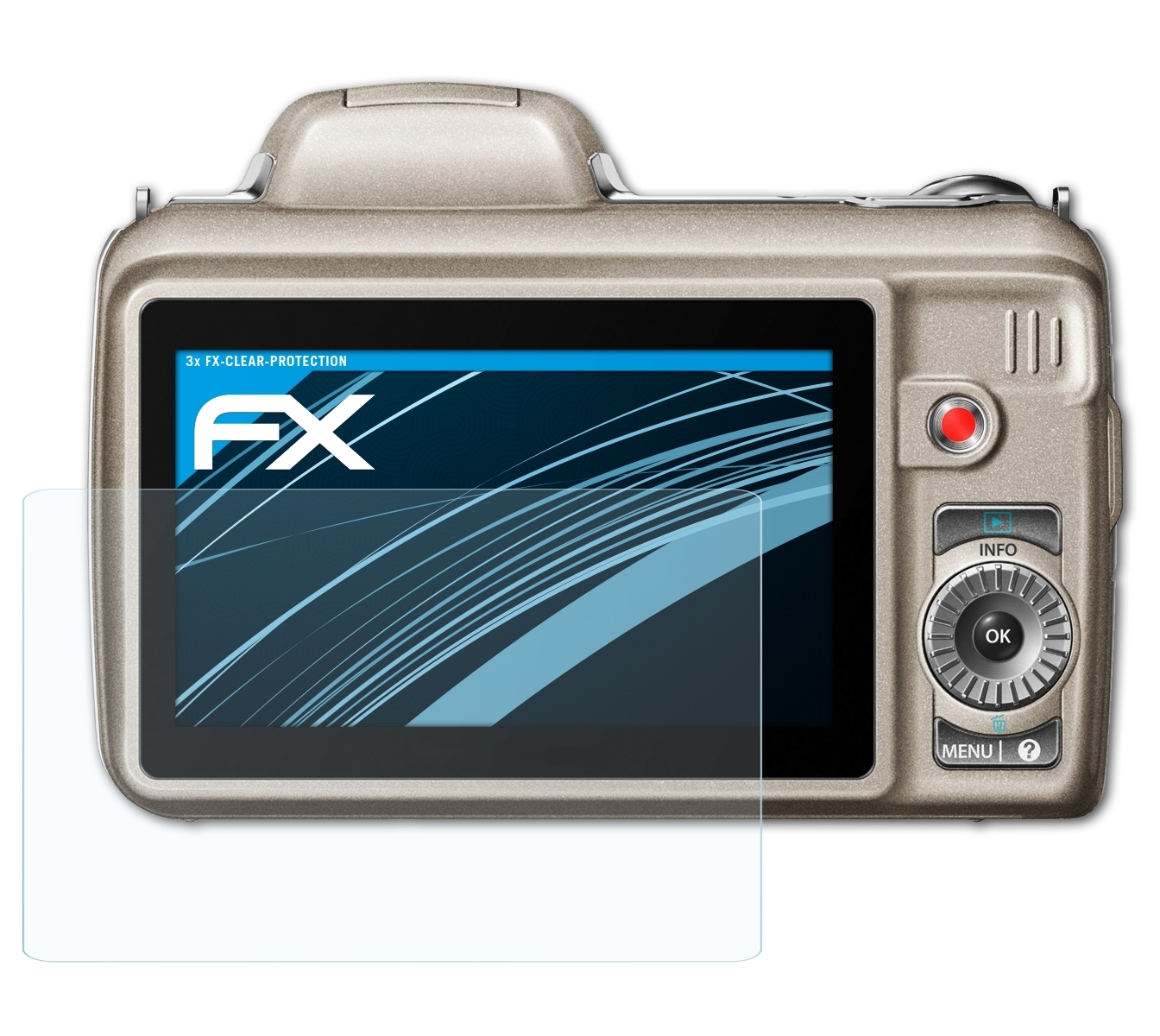 FX-Clear Olympus ATFOLIX SP-810UZ) Displayschutz(für 3x