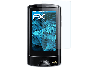 ATFOLIX 3x FX-Clear Displayschutz(für Sony Walkman NWZ-A865)