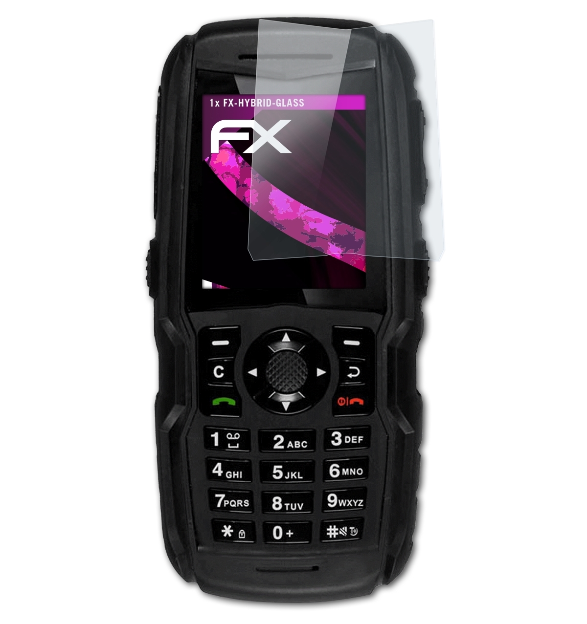 FX-Hybrid-Glass Sonim ATFOLIX Schutzglas(für XP5300 Force 3G)