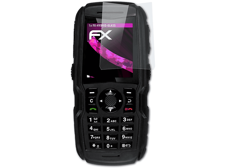 XP5300 ATFOLIX FX-Hybrid-Glass 3G) Sonim Schutzglas(für Force