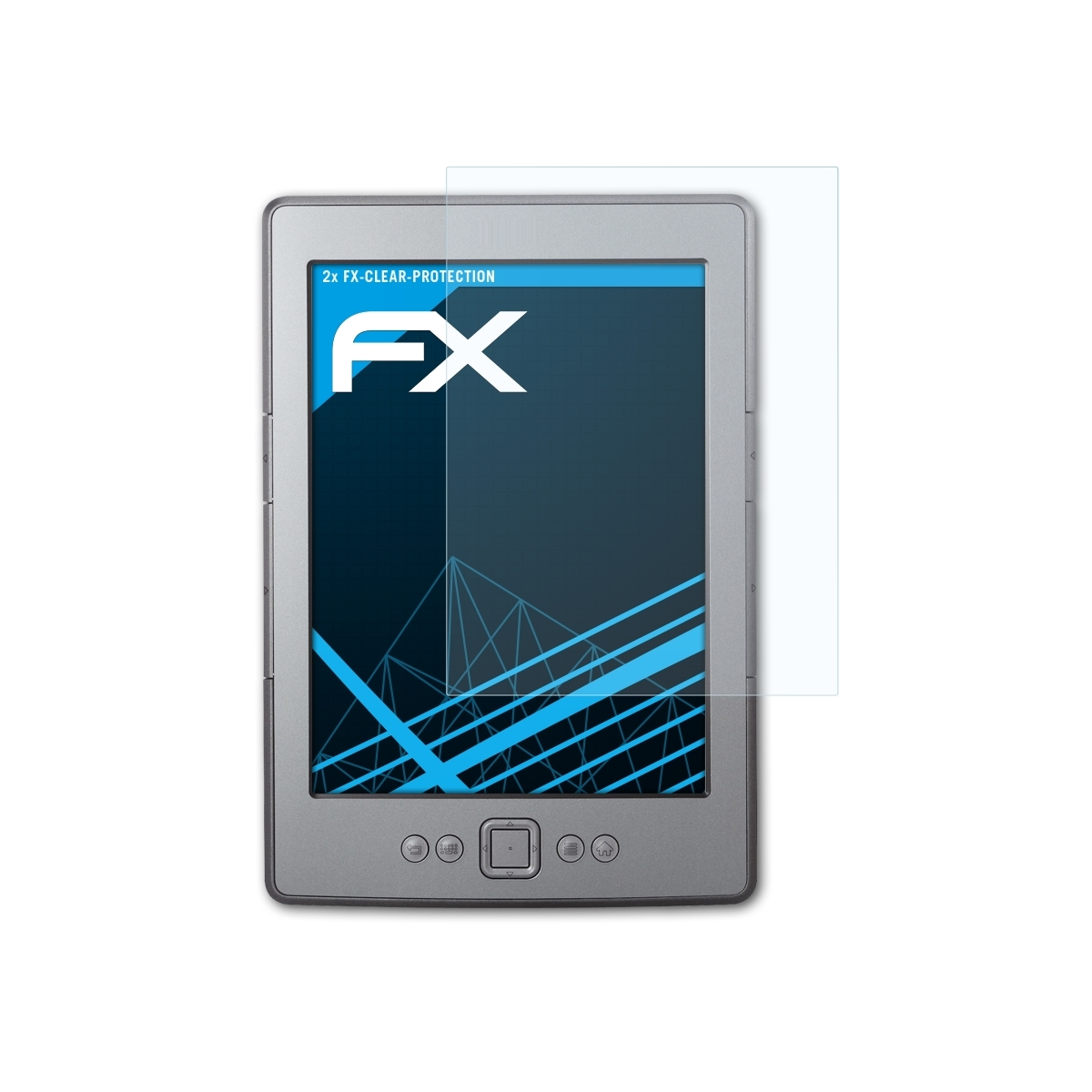 4 2011)) (Model 2x Displayschutz(für Amazon Kindle FX-Clear ATFOLIX