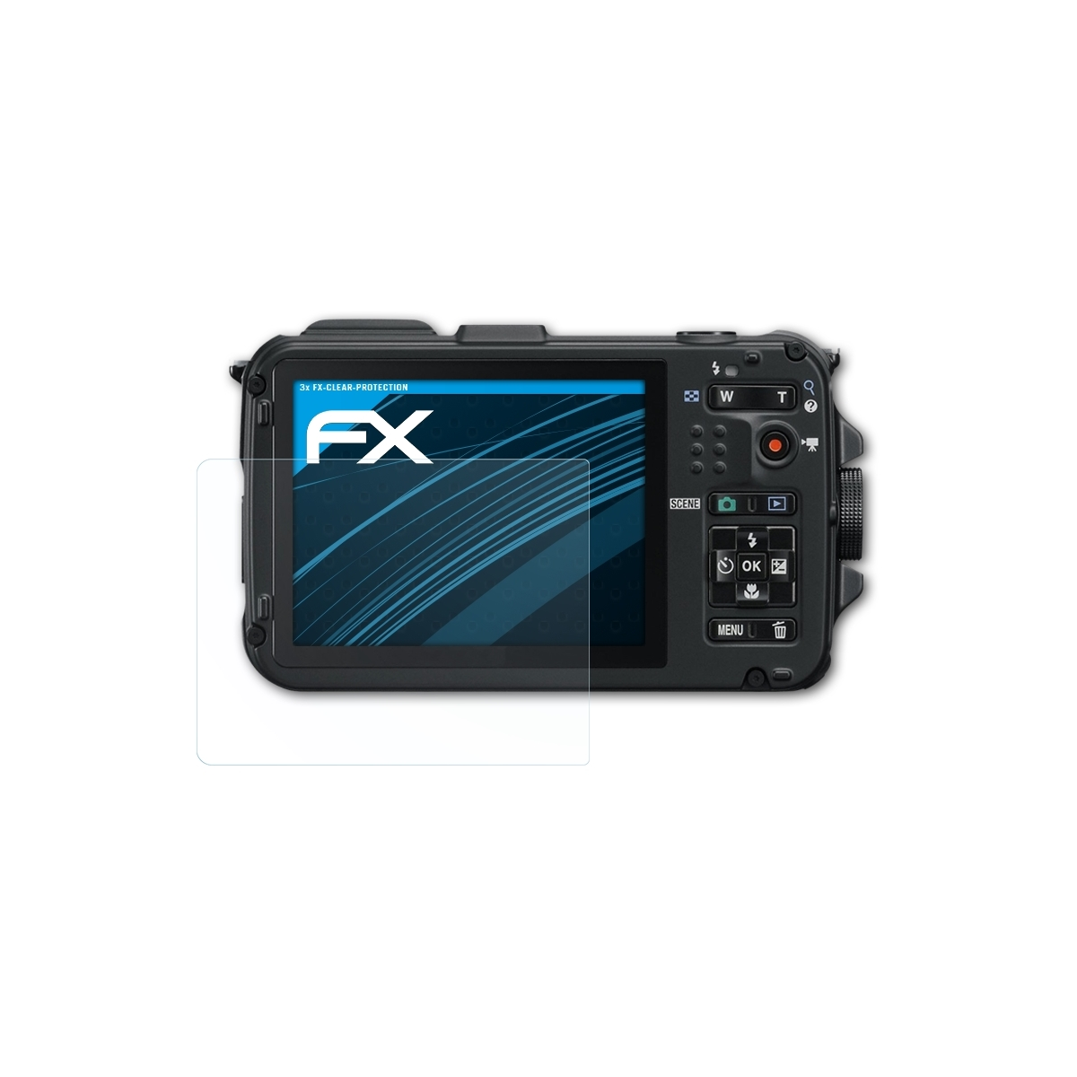 ATFOLIX 3x FX-Clear Displayschutz(für AW100) Coolpix Nikon