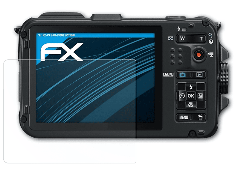 ATFOLIX 3x FX-Clear Displayschutz(für AW100) Coolpix Nikon