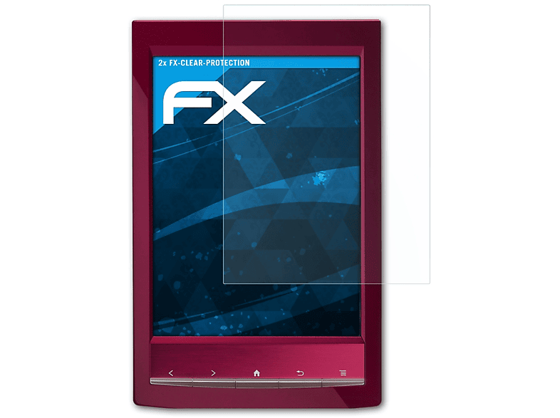 ATFOLIX 2x FX-Clear Displayschutz(für Sony PRS-T1 Reader)