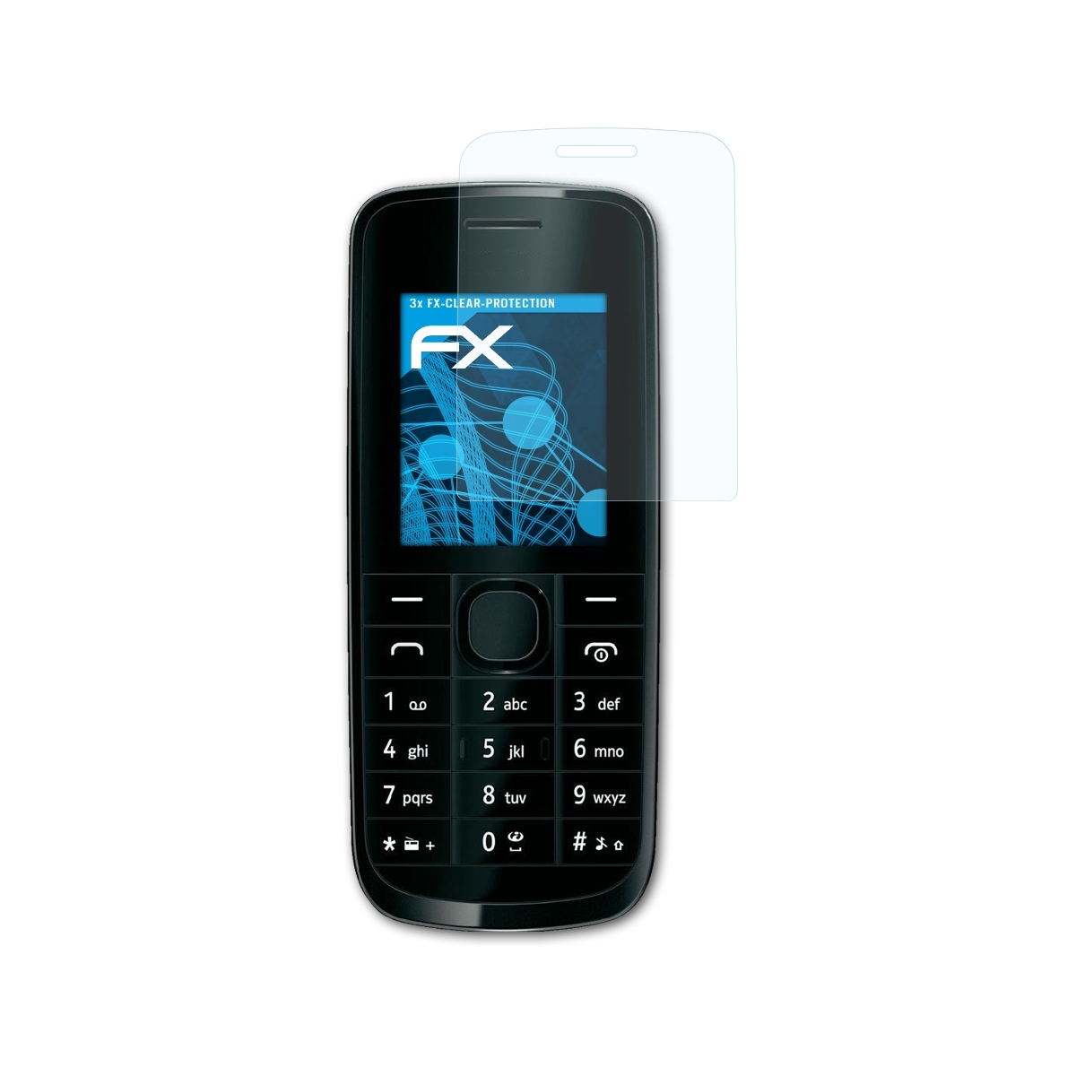 ATFOLIX 3x FX-Clear 113) Nokia Displayschutz(für
