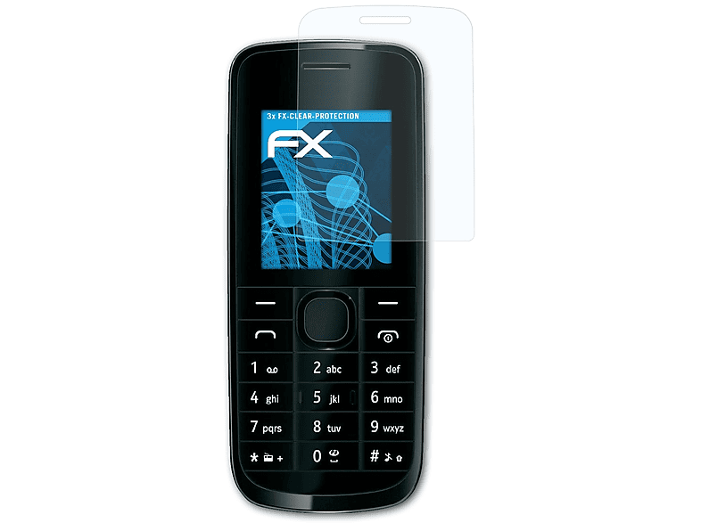 ATFOLIX FX-Clear Nokia Displayschutz(für 3x 113)