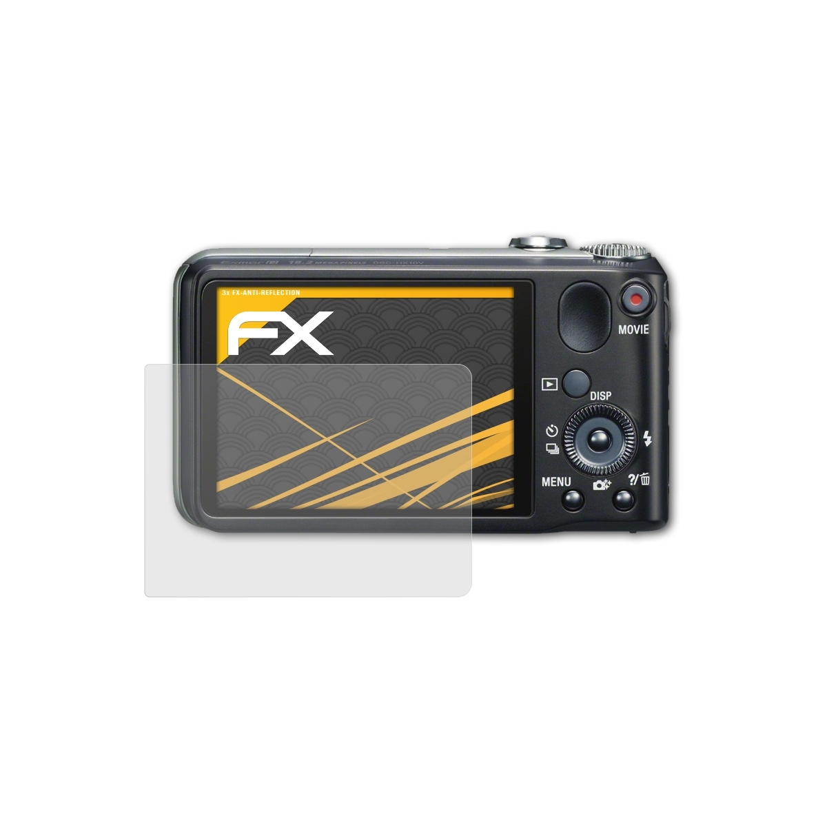 FX-Antireflex ATFOLIX 3x DSC-HX10V) Sony Displayschutz(für