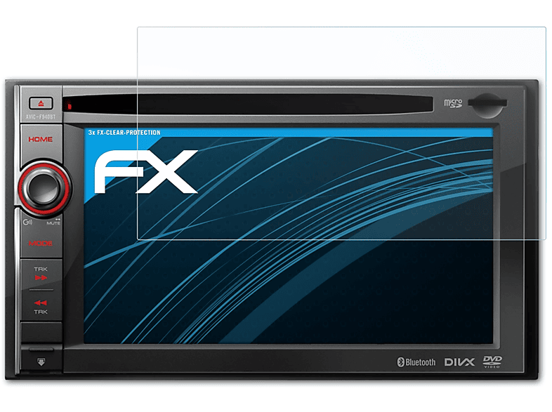 FX-Clear 3x Avic-F940BT) ATFOLIX Displayschutz(für Pioneer