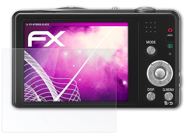 ATFOLIX FX-Hybrid-Glass DMC-SZ1) Panasonic Lumix Schutzglas(für