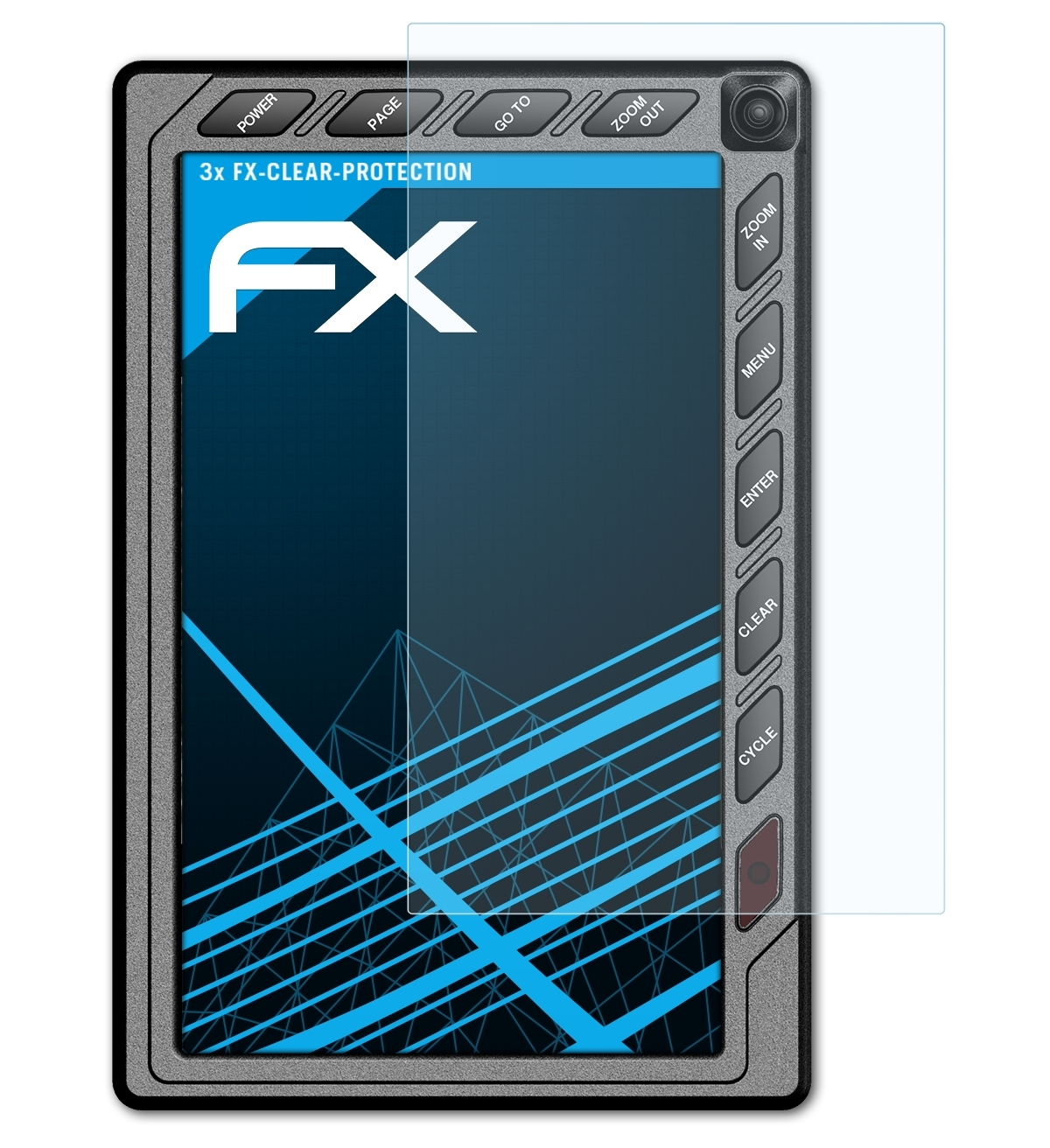 V) EKP ATFOLIX AvMap FX-Clear Displayschutz(für 3x