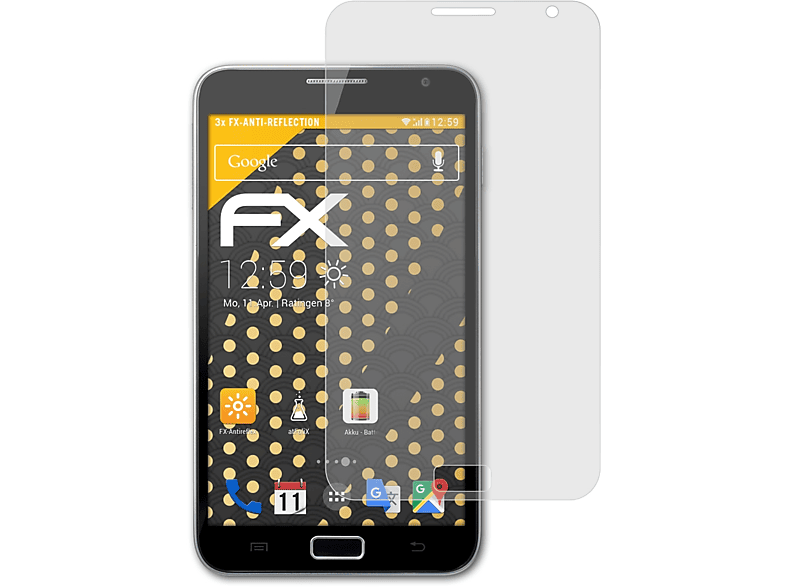 Displayschutz(für FX-Antireflex ATFOLIX 3x Note Galaxy (GT-N7000)) Samsung