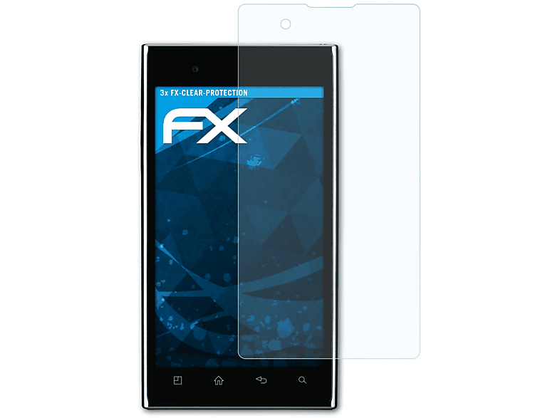 Displayschutz(für LG Phone ATFOLIX FX-Clear 3x (P940)) 3.0 Prada