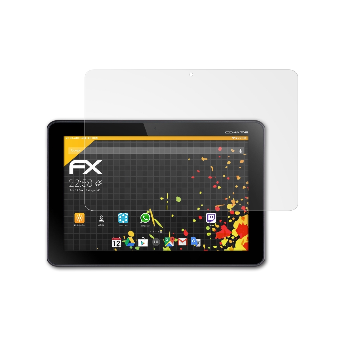 Acer ATFOLIX Displayschutz(für Iconia FX-Antireflex 2x A200)