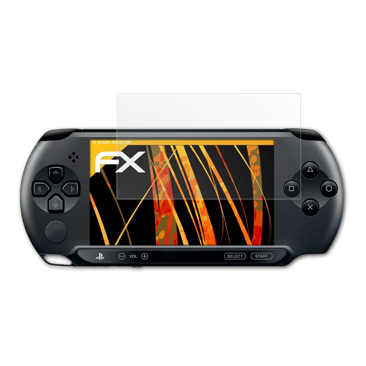 ATFOLIX 3x FX-Antireflex Displayschutz(für / Sony PSP-E1000 E1004)