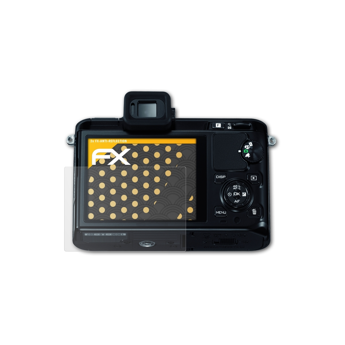 FX-Antireflex 1 3x Nikon Displayschutz(für V1) ATFOLIX