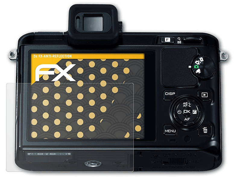 Nikon ATFOLIX 1 V1) 3x Displayschutz(für FX-Antireflex