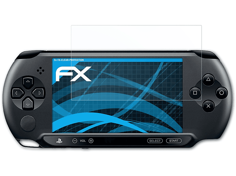 Displayschutz(für / Sony ATFOLIX PSP-E1000 3x E1004) FX-Clear