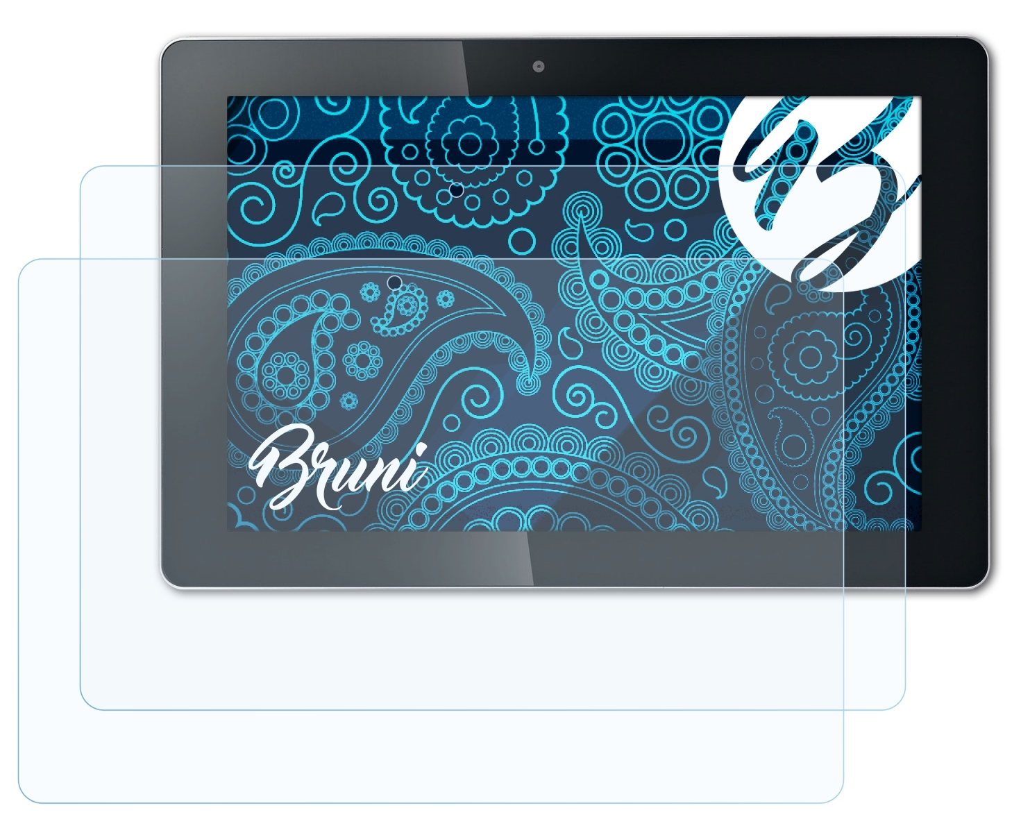 BRUNI 2x Basics-Clear Stylistic Schutzfolie(für Fujitsu M532)