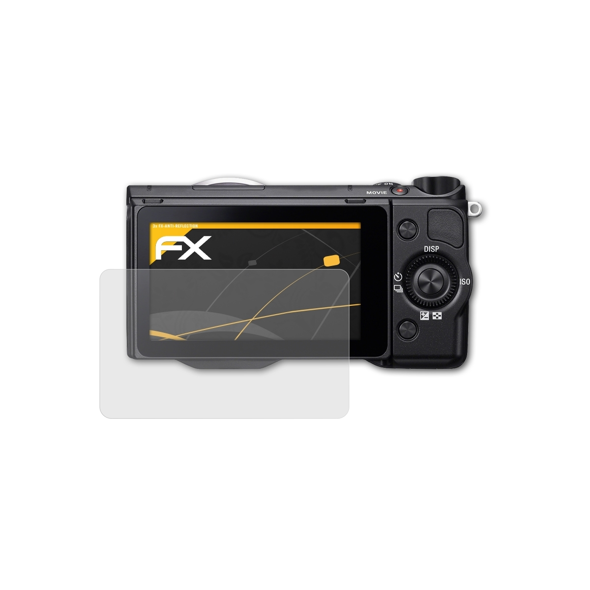 ATFOLIX 3x NEX-5R) Displayschutz(für Sony FX-Antireflex